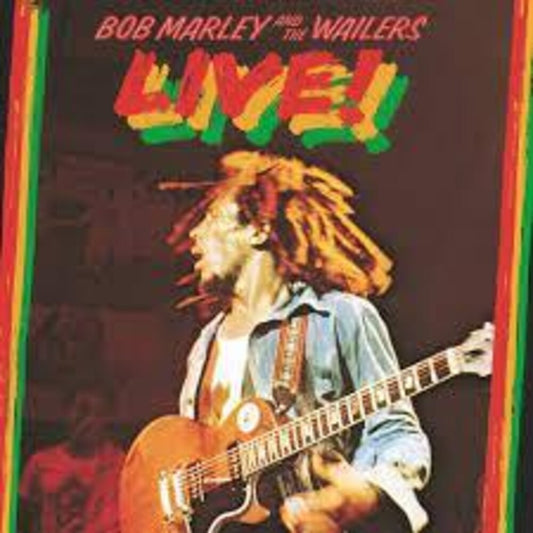 the album cover for Bob Marley & The Wailers - Live!: Original Jamaican Version [Limited Edition LP]