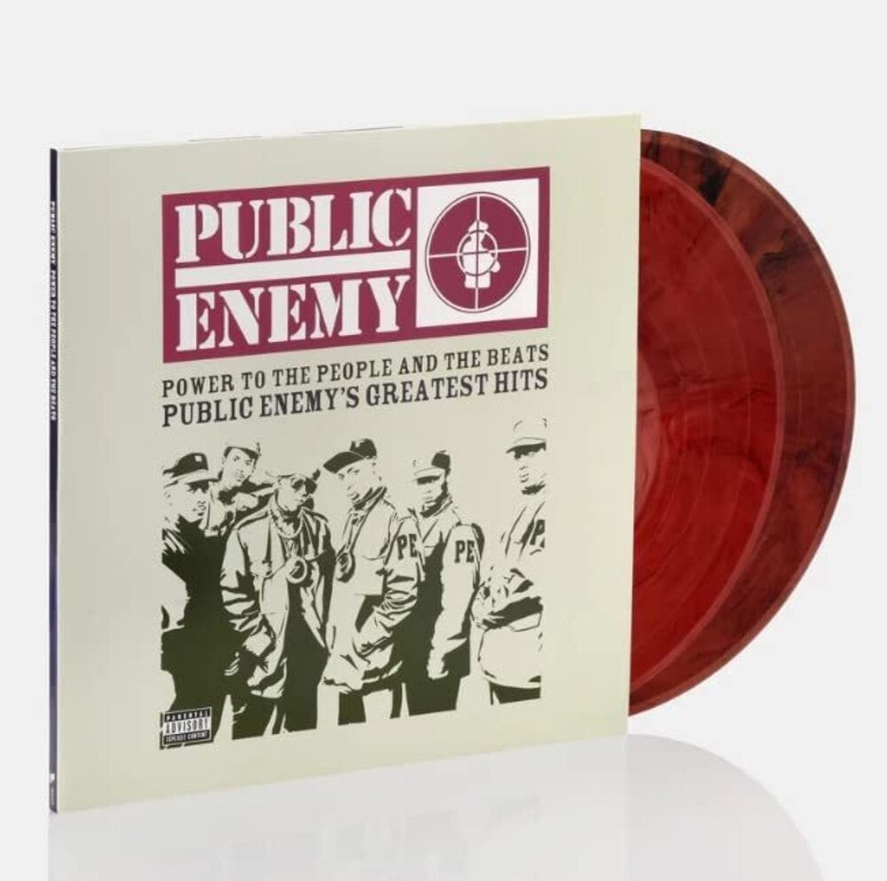 Public Enemy - Power To The People And The Beats - Public Enemy's Greatest Hits [Limited Edition Blood Red w/ Black Smoke 2LP]