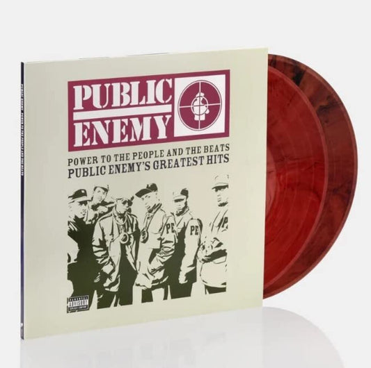 Public Enemy - Power To The People And The Beats - Public Enemy's Greatest Hits [Limited Edition Blood Red w/ Black Smoke 2LP]
