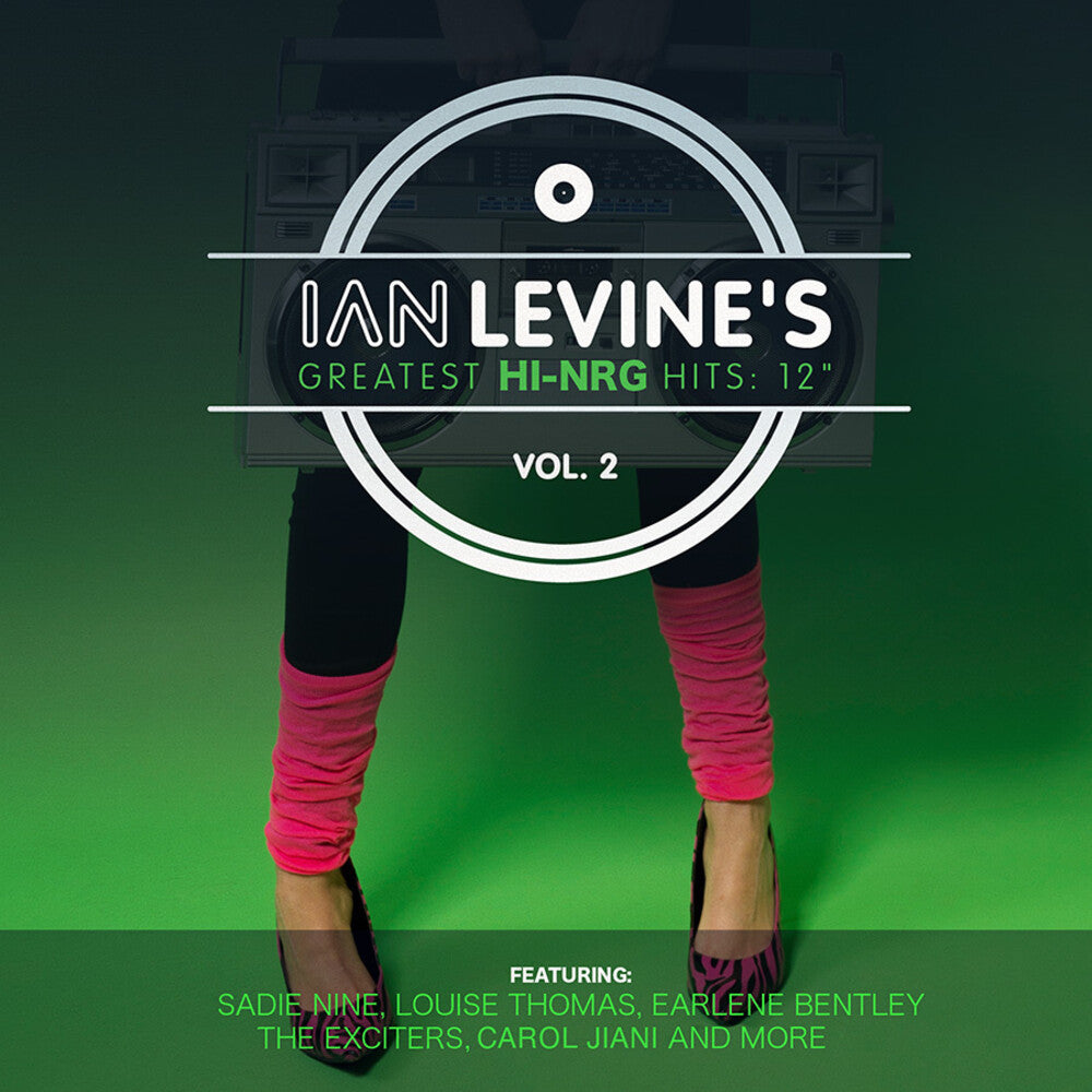 the album cover for Various Artists - Ian Levine's Greatest Hi-NRG Hits: 12 Collection, Vol. 2
