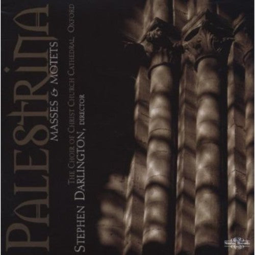 the album cover for Stephen Darlington - Masses & Motets