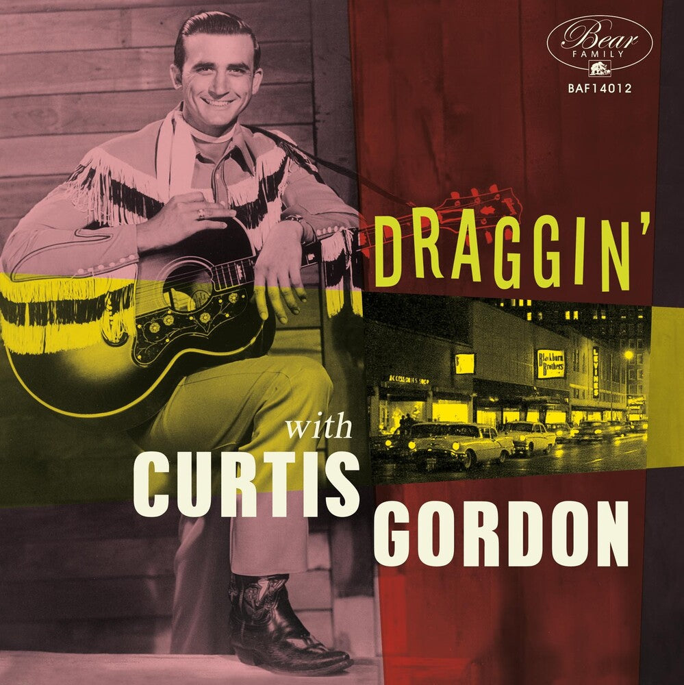 the album cover for Curtis Gordon - Draggin' With Curtis Gordon (10in) [With Booklet] (Pcrd)