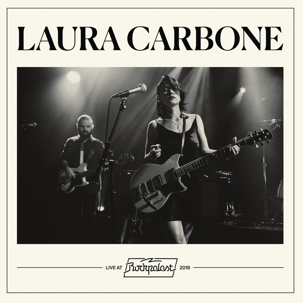 the album cover for Laura Carbone - Live at Rockpalast