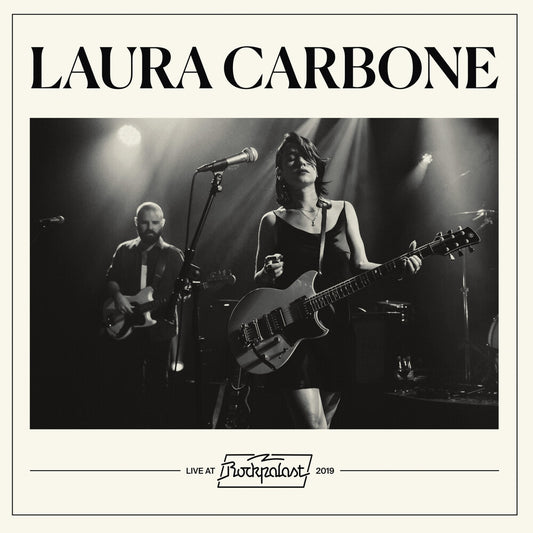the album cover for Laura Carbone - Live at Rockpalast