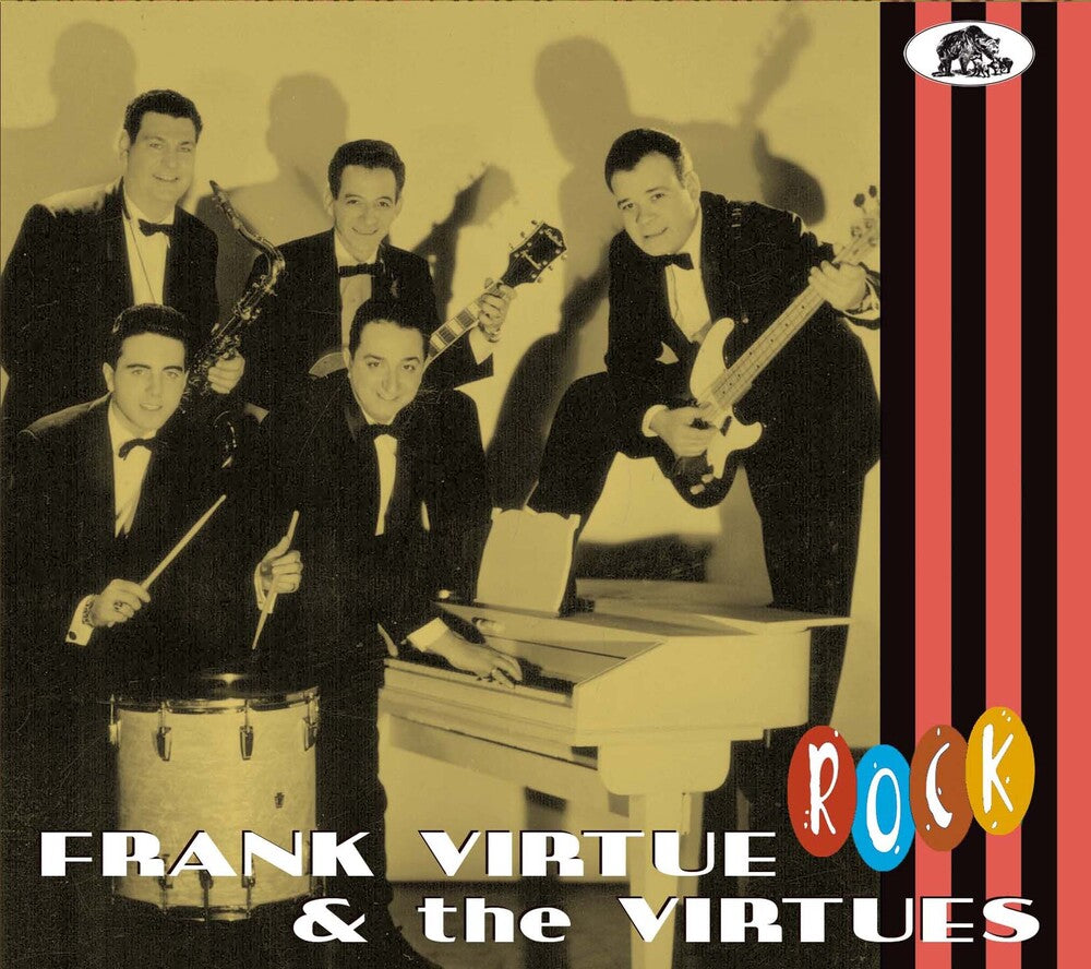 the album cover for Frank Virtue & The Virtues - Rock [With Booklet] [Digipak]