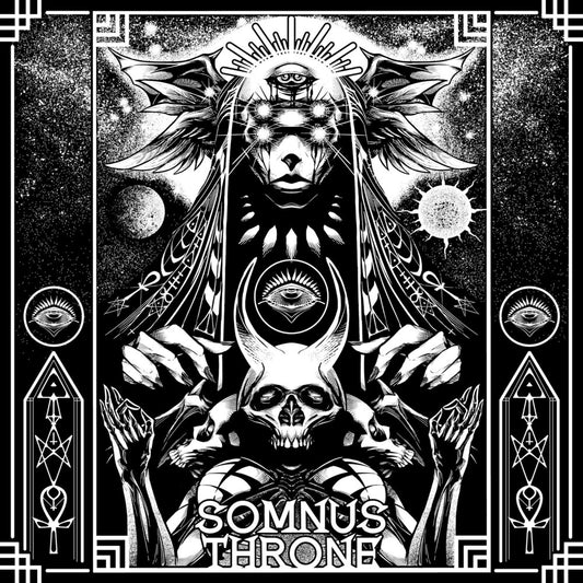 the album cover for Somnus Throne - Somnus Throne