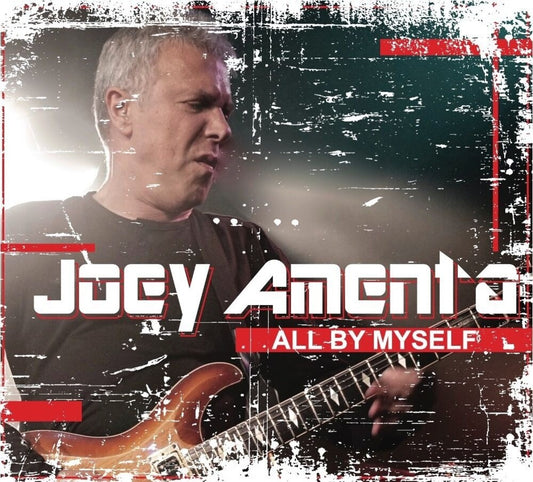 the album cover for Joey Amenta Taste Lead Guitarist & Vocalist - All By Myself