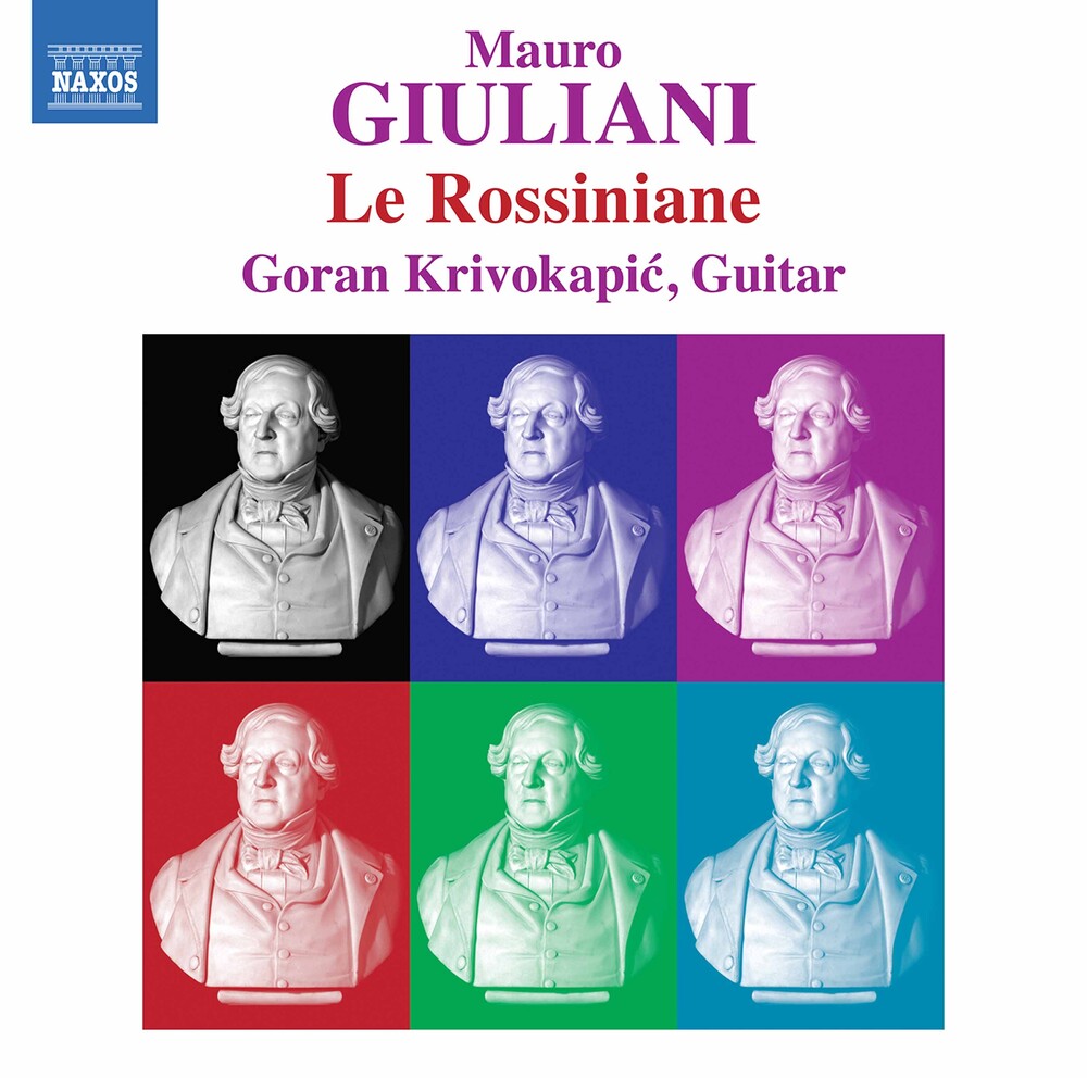 the album cover for Giuliani / Krivokapic - Le Rossiniane