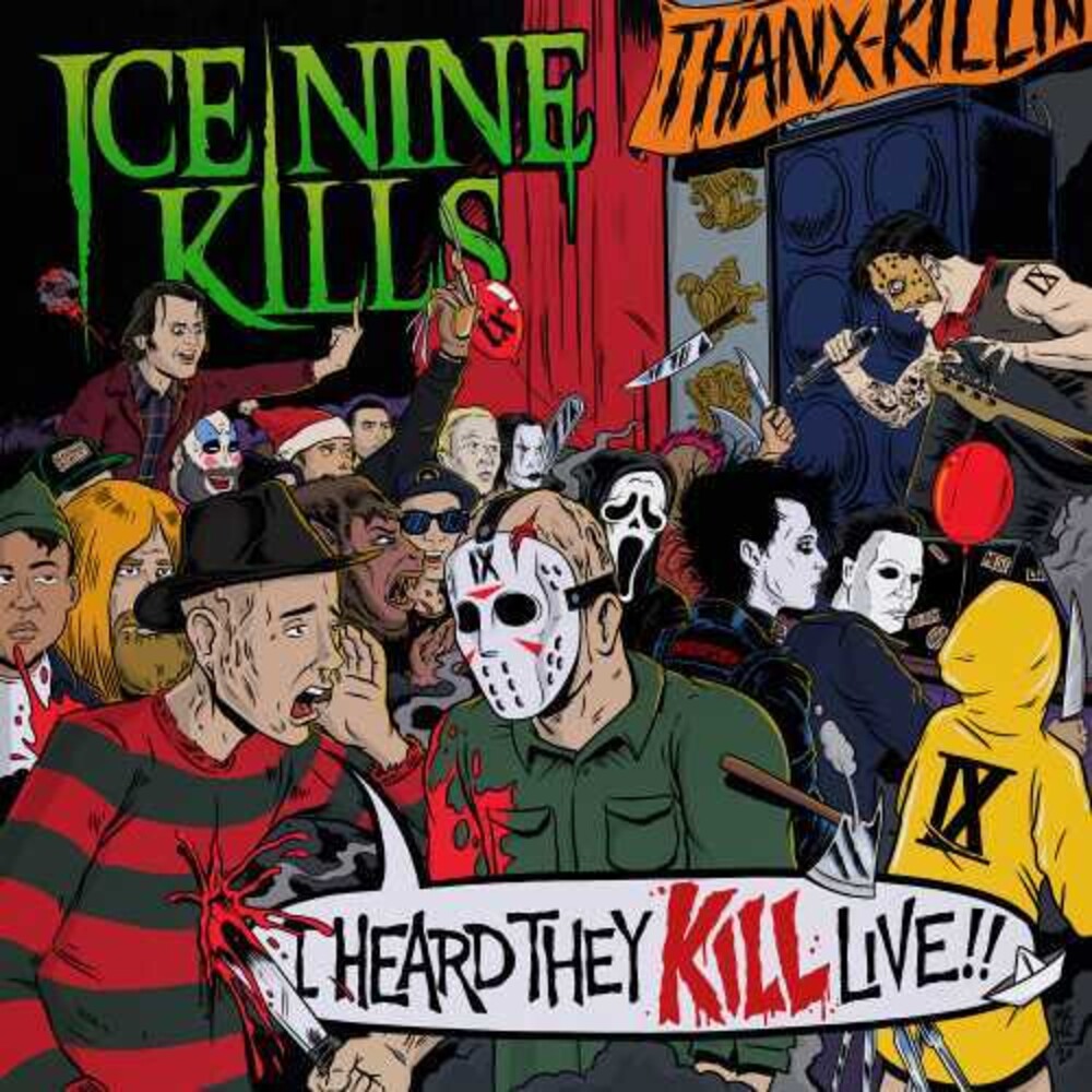 Ice Nine Kills - I Heard They Kill Live [Neon Green Marble 2LP]
