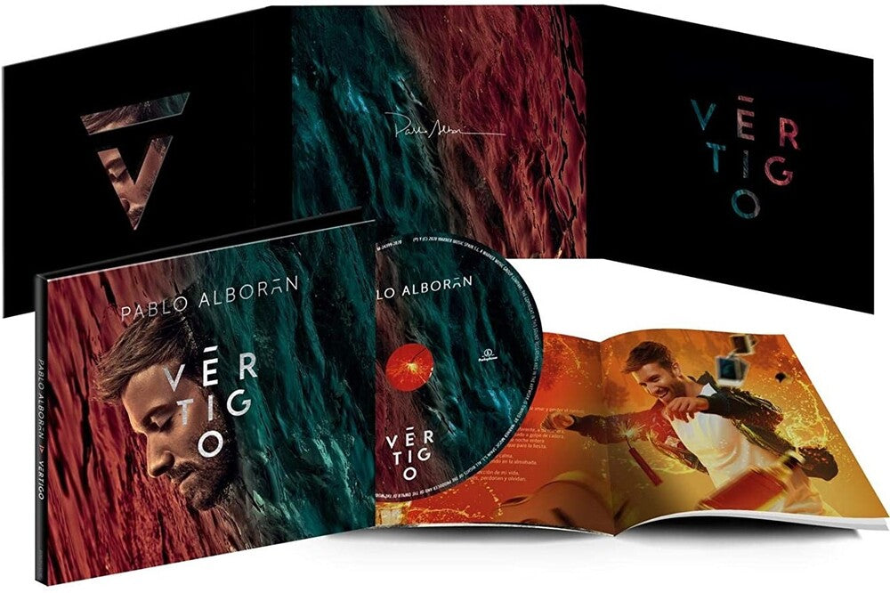 the album cover for Pablo Alboran - Vertigo [Digipak] (Spa)