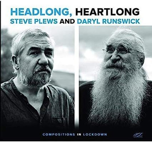 the album cover for Steve Plews / Runswick,Daryl - Headlong / Heartlong