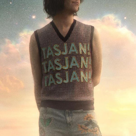 the album cover for Aaron Lee Tasjan - Tasjan! Tasjan! Tasjan! [LP]