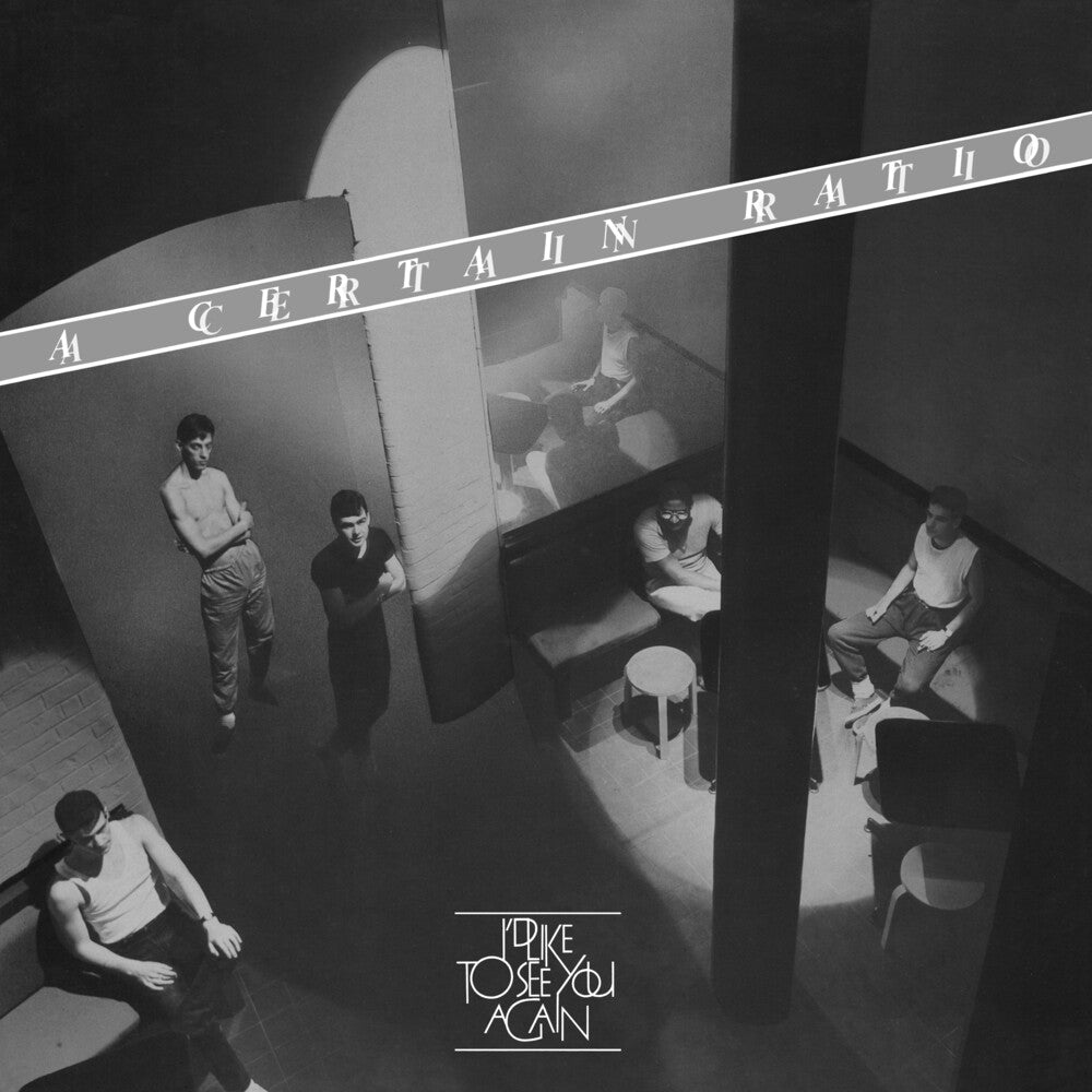 the album cover for A Certain Ratio - I'd Like To See You Again [Limited Edition White LP]