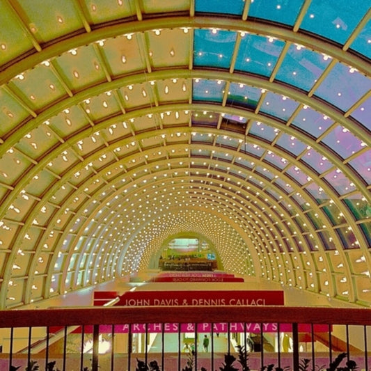 the album cover for John Davis / Callaci,Dennis - Arches & Pathways