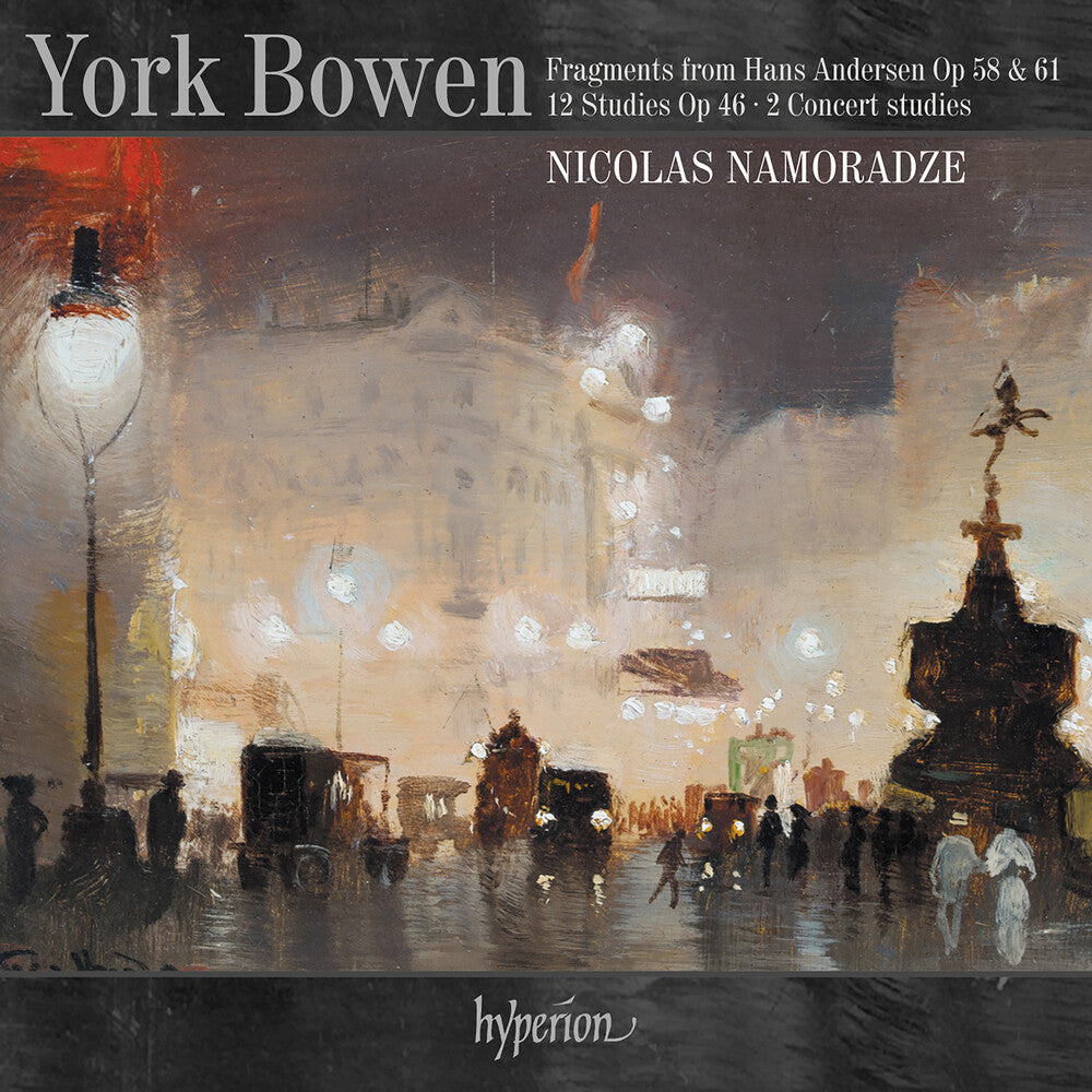 the album cover for Nicolas Namoradze - Bowen: Fragments From Hans Andersen, Studies For P