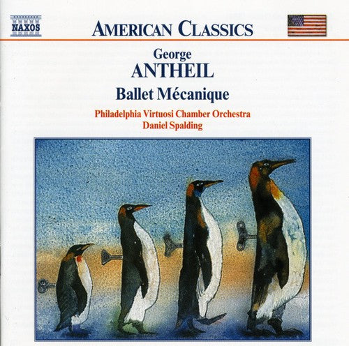 the album cover for G. ANTHEIL - Ballet Mecanique