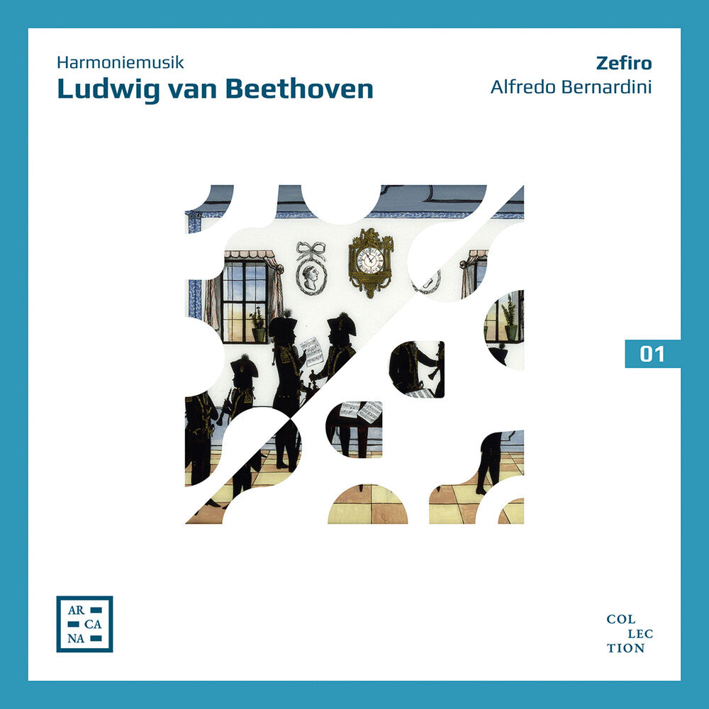 the album cover for Beethoven / Bernardini / Zefiro - Harmoniemusik