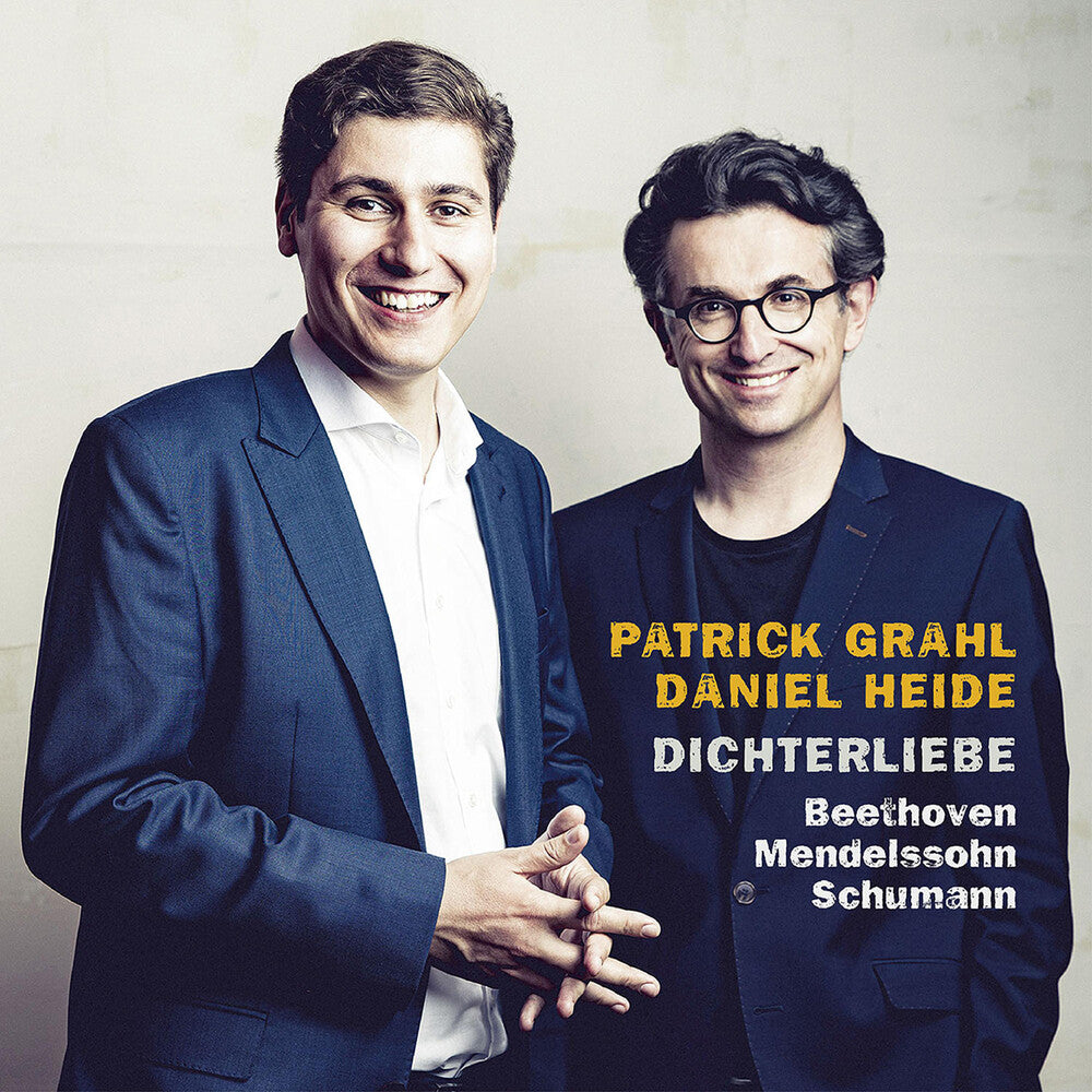 the album cover for Beethoven / Grahl / Heide - Dichterliebe