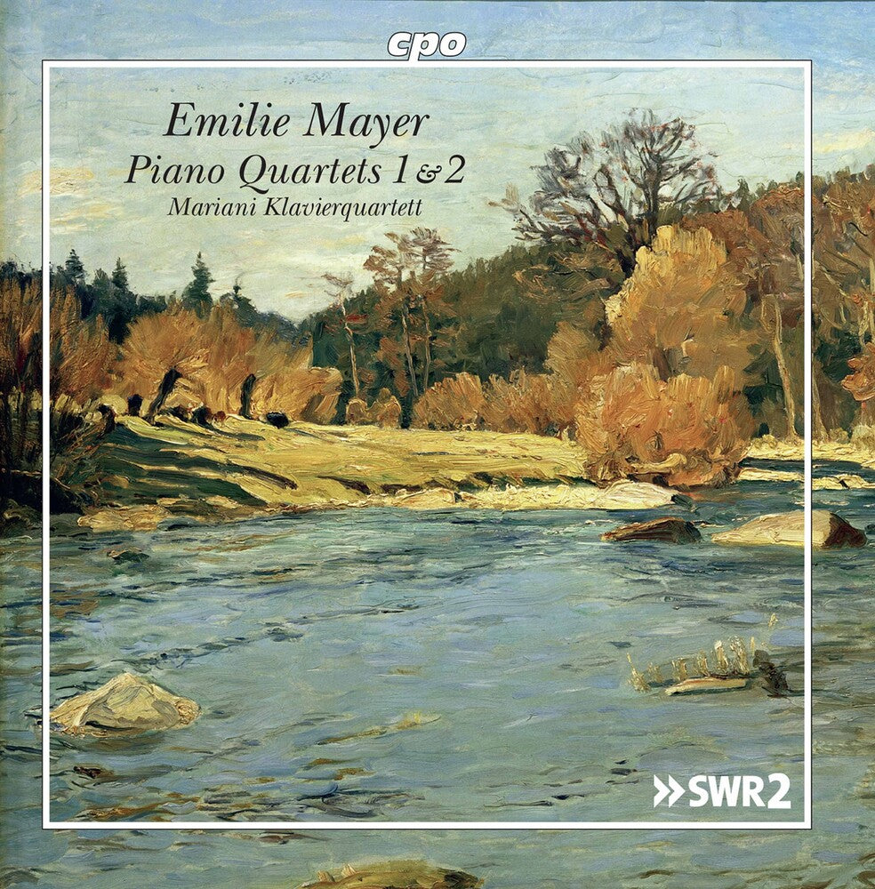 the album cover for Mayer / Klavierquartett - Piano Quartets 1 & 2
