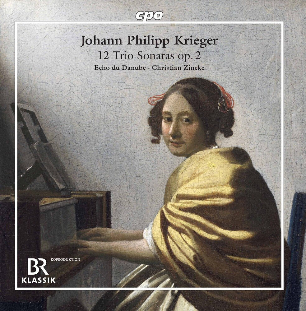 the album cover for Krieger / Echo Du Danube / Zincke - 12 Trio Sonatas 2