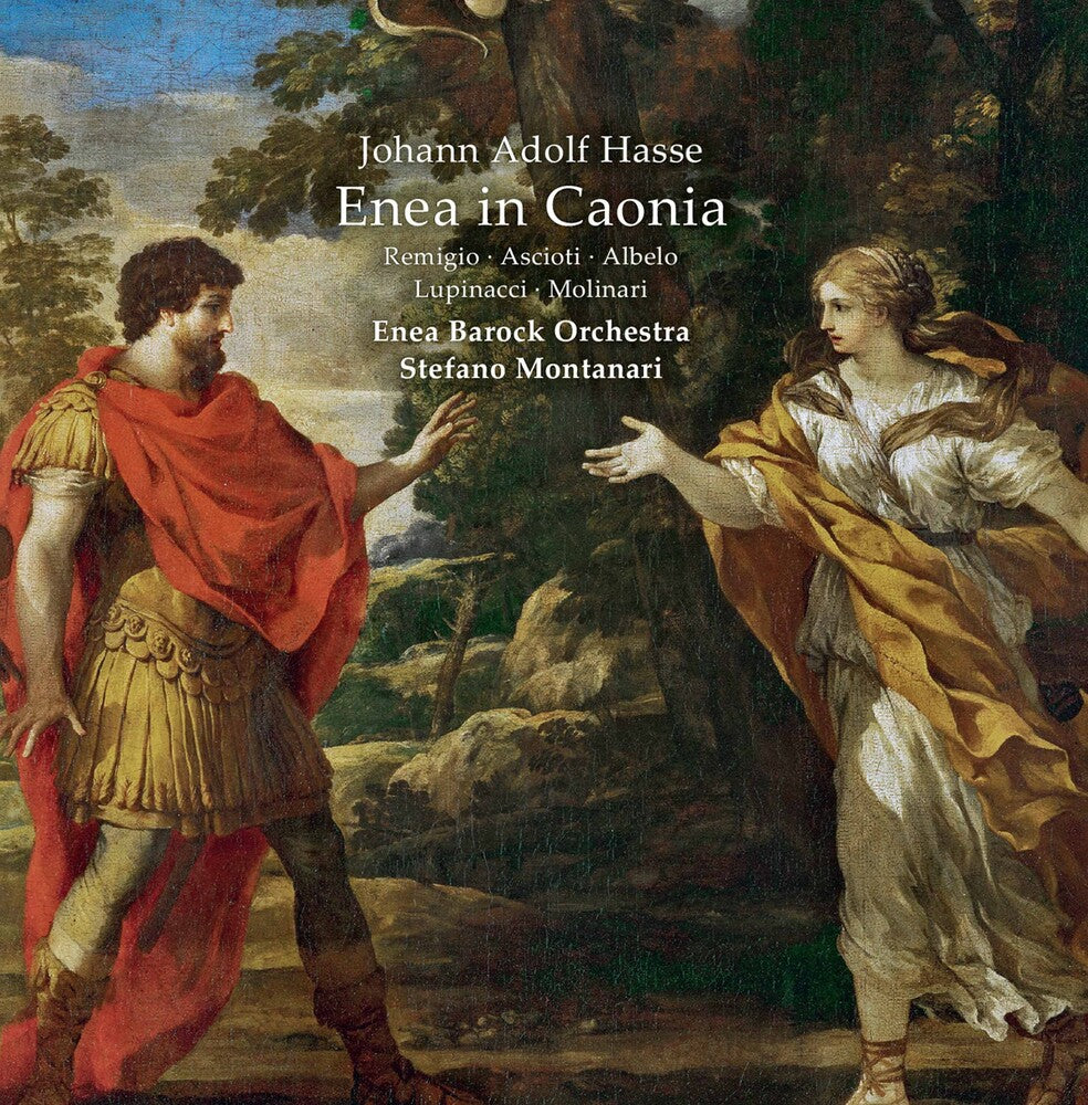 the album cover for Hasse / Enea Barock Orchestra / Montanari - Enea in Caonia
