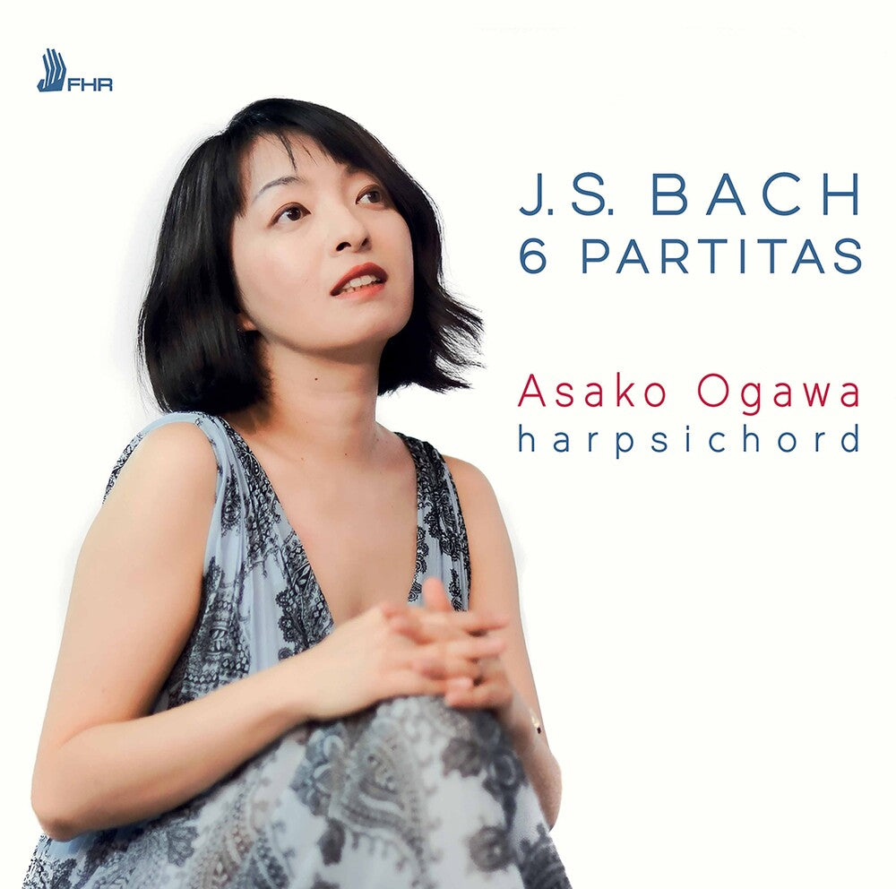 the album cover for J Bach S / Ogawa - 6 Partitas BWV 825-830