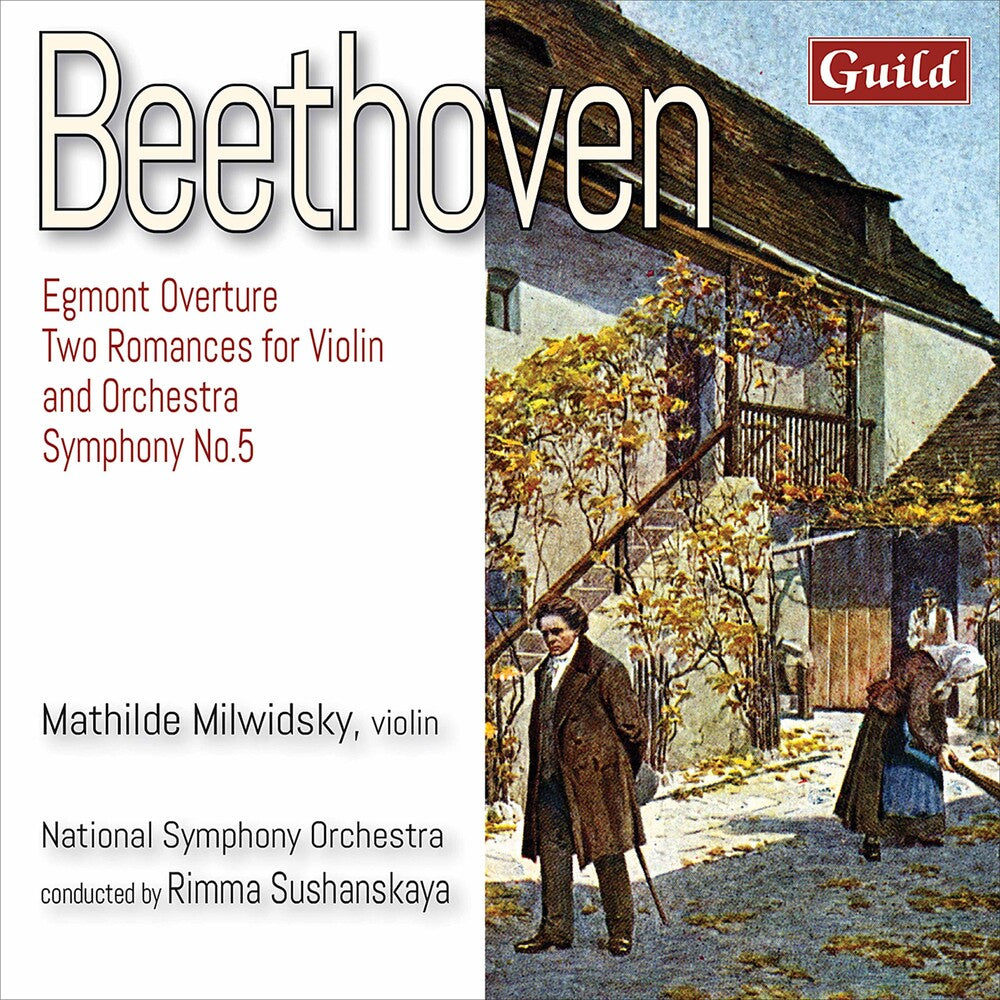 the album cover for Beethoven / National Symphony Orch / Milwidsky - Egmont Overture