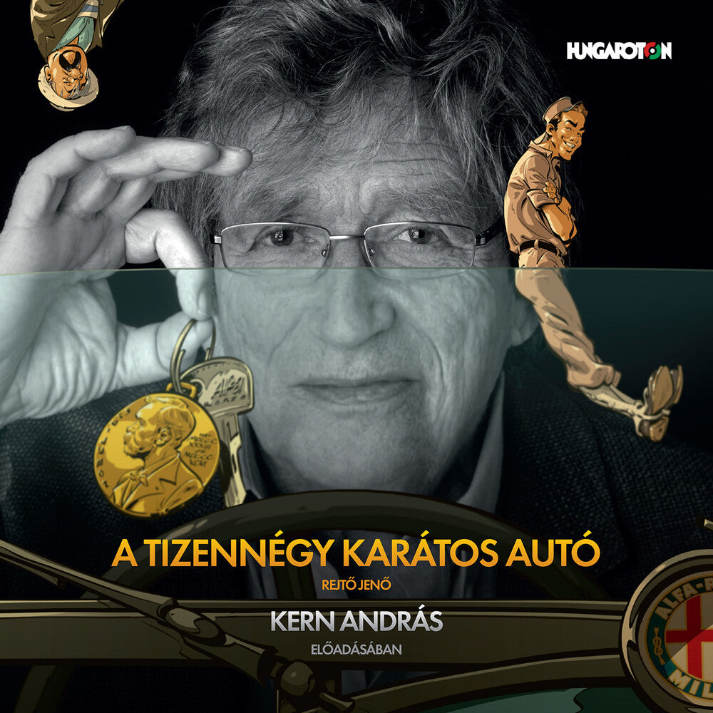 the album cover for Rejto / Kern - Tizennegy Karatos Auto