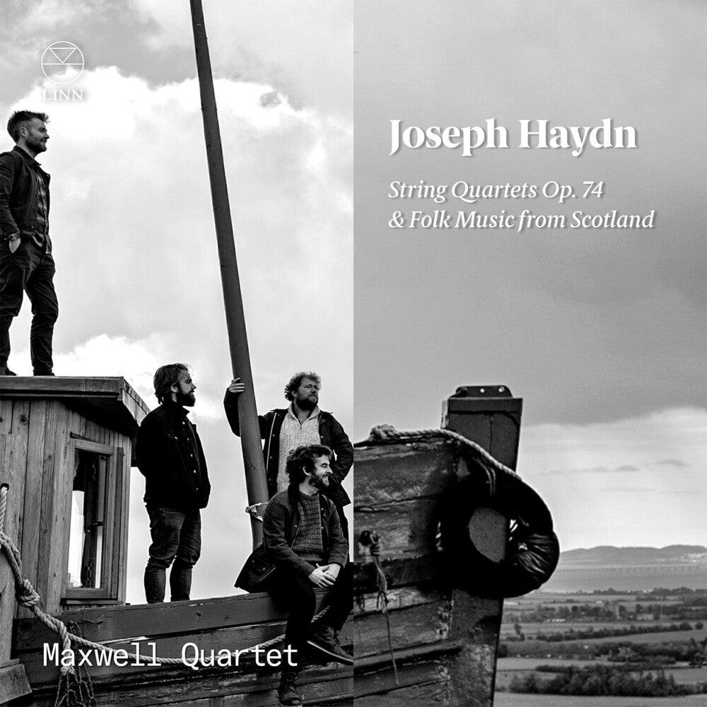the album cover for Haydn / Maxwell Quartet - String Quartets 74