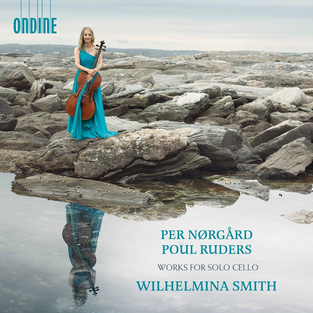 the album cover for Norgard / Smith - Works for Solo Cello