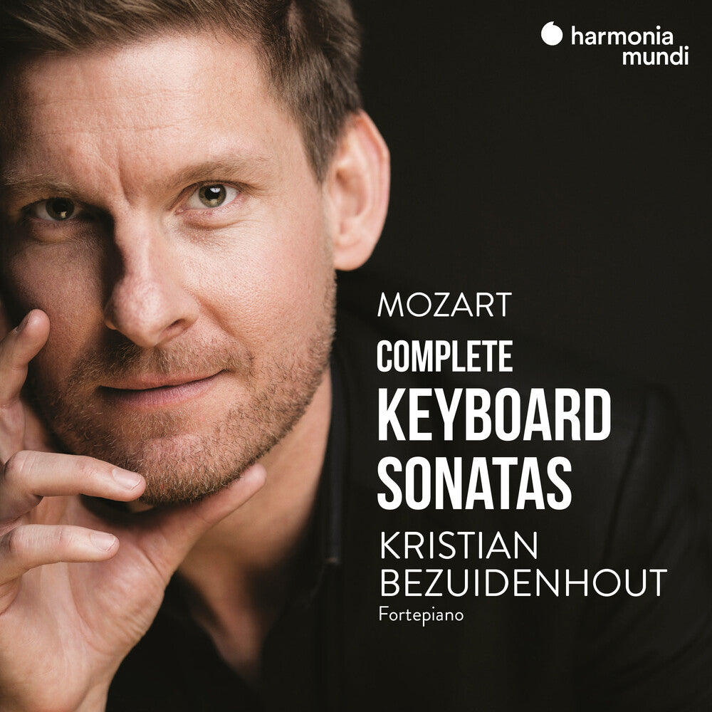 the album cover for Kristian Bezuidenhout - Mozart: Complete Piano Sonatas