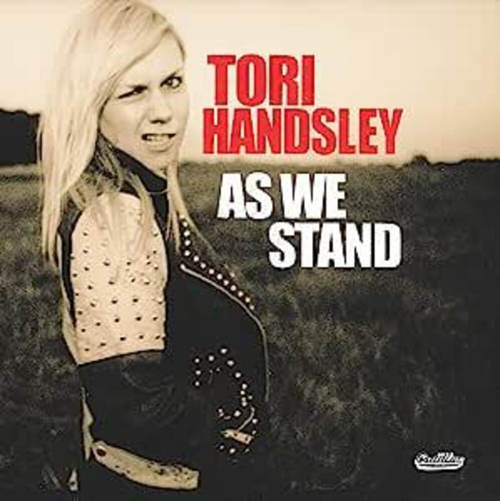 the album cover for Tori Handsley - As We Stand