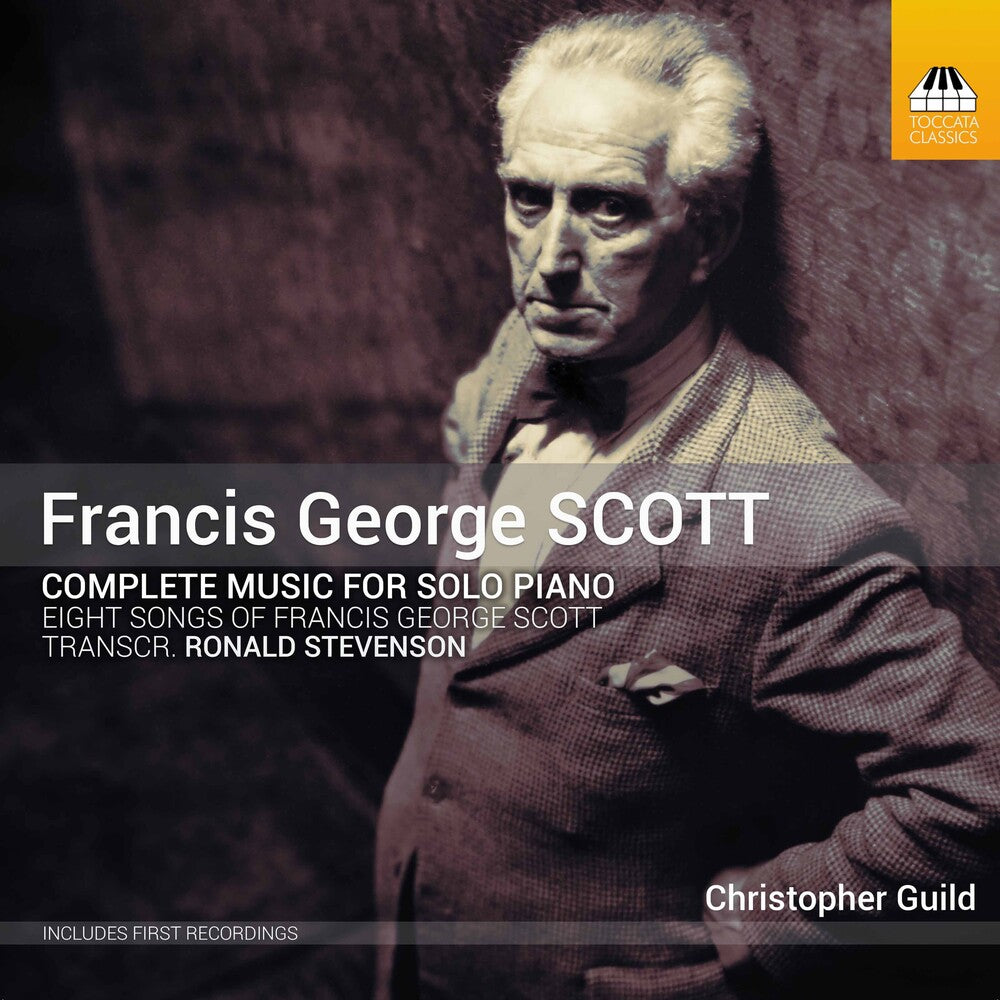 the album cover for Scott / Guild - Complete Music for Solo Piano