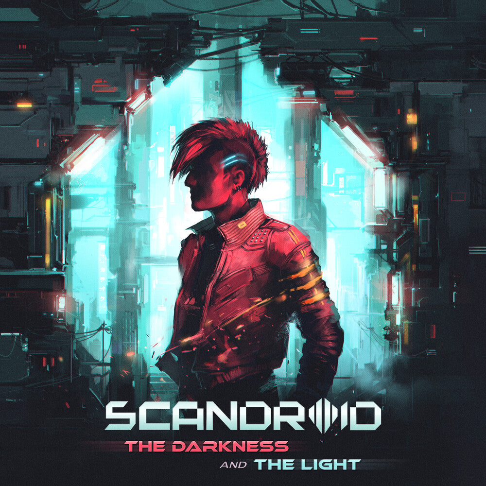 the album cover for Scandroid - The Darkness And The Light