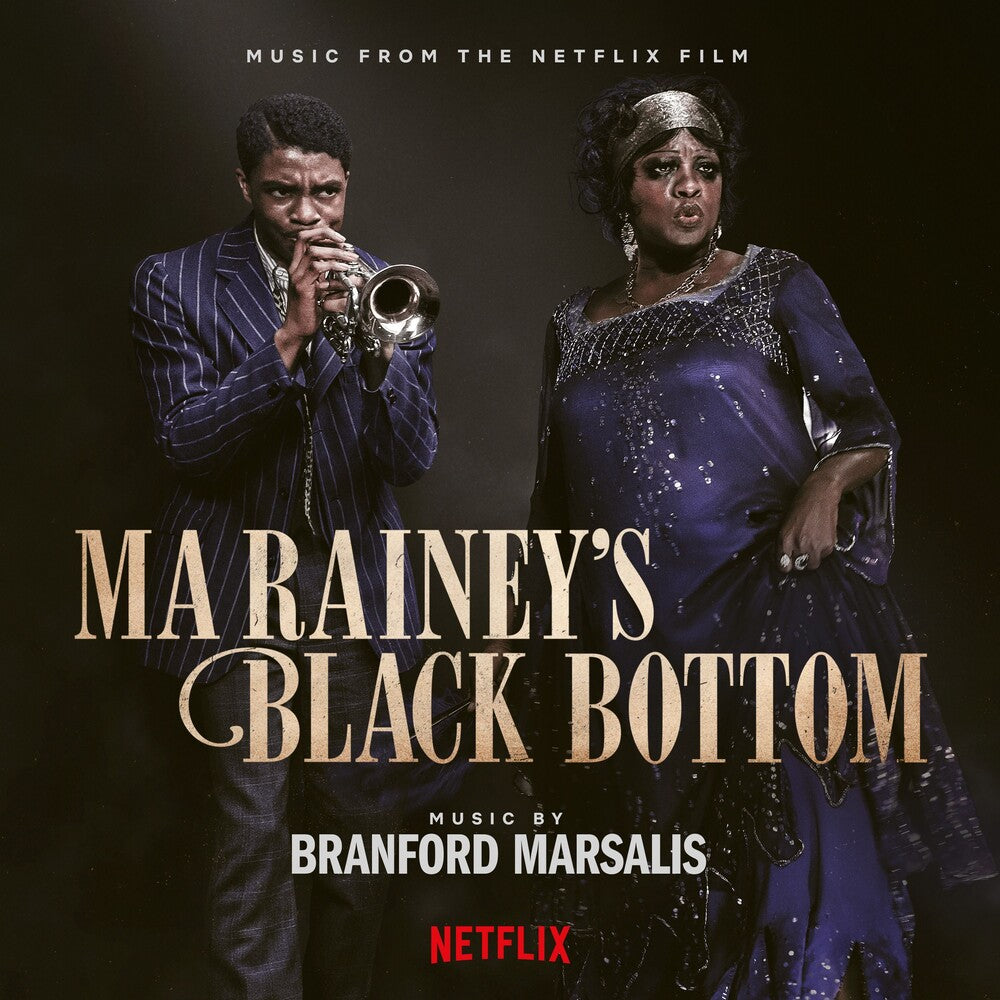 the album cover for Branford Marsalis - Ma Rainey's Black Bottom (Original Soundtrack)
