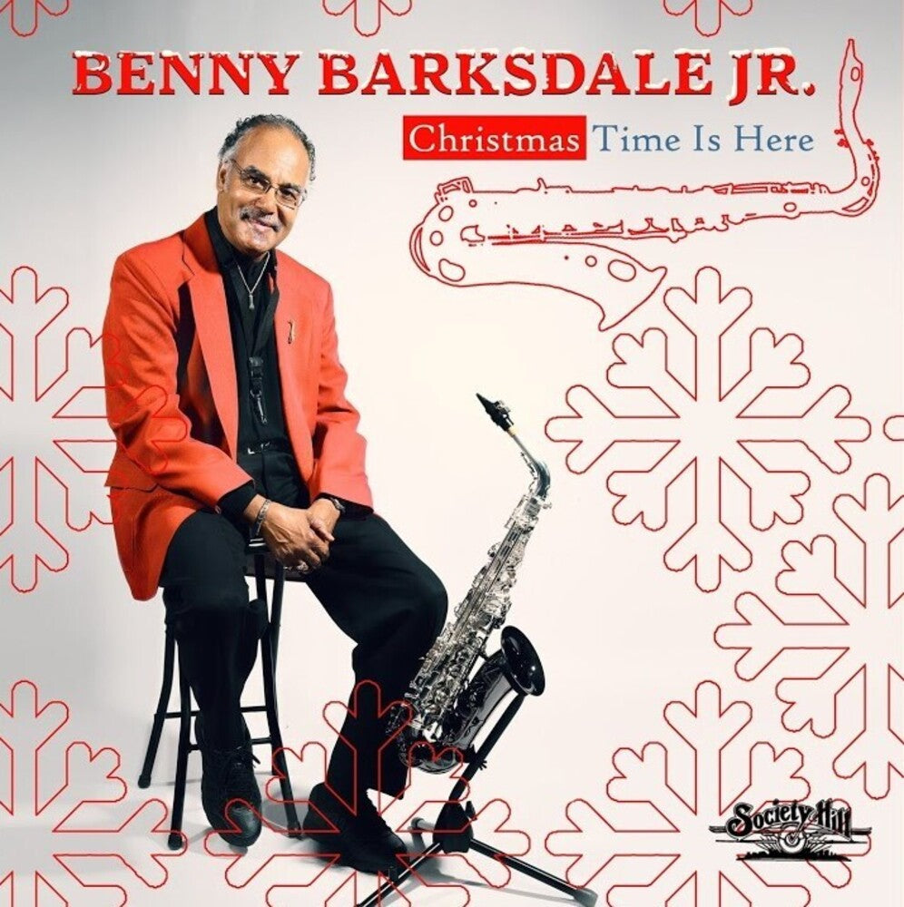 the album cover for Barksdale Jr, Benny - Christmas Time Is Here