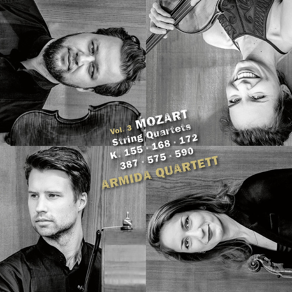 the album cover for Mozart / Armida Quartett - String Quartets 3