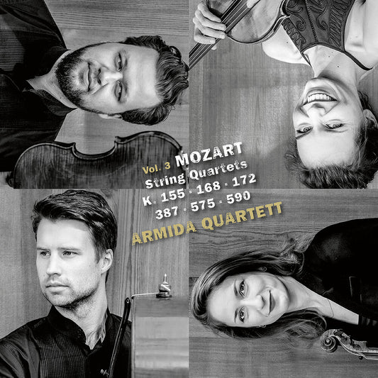 the album cover for Mozart / Armida Quartett - String Quartets 3