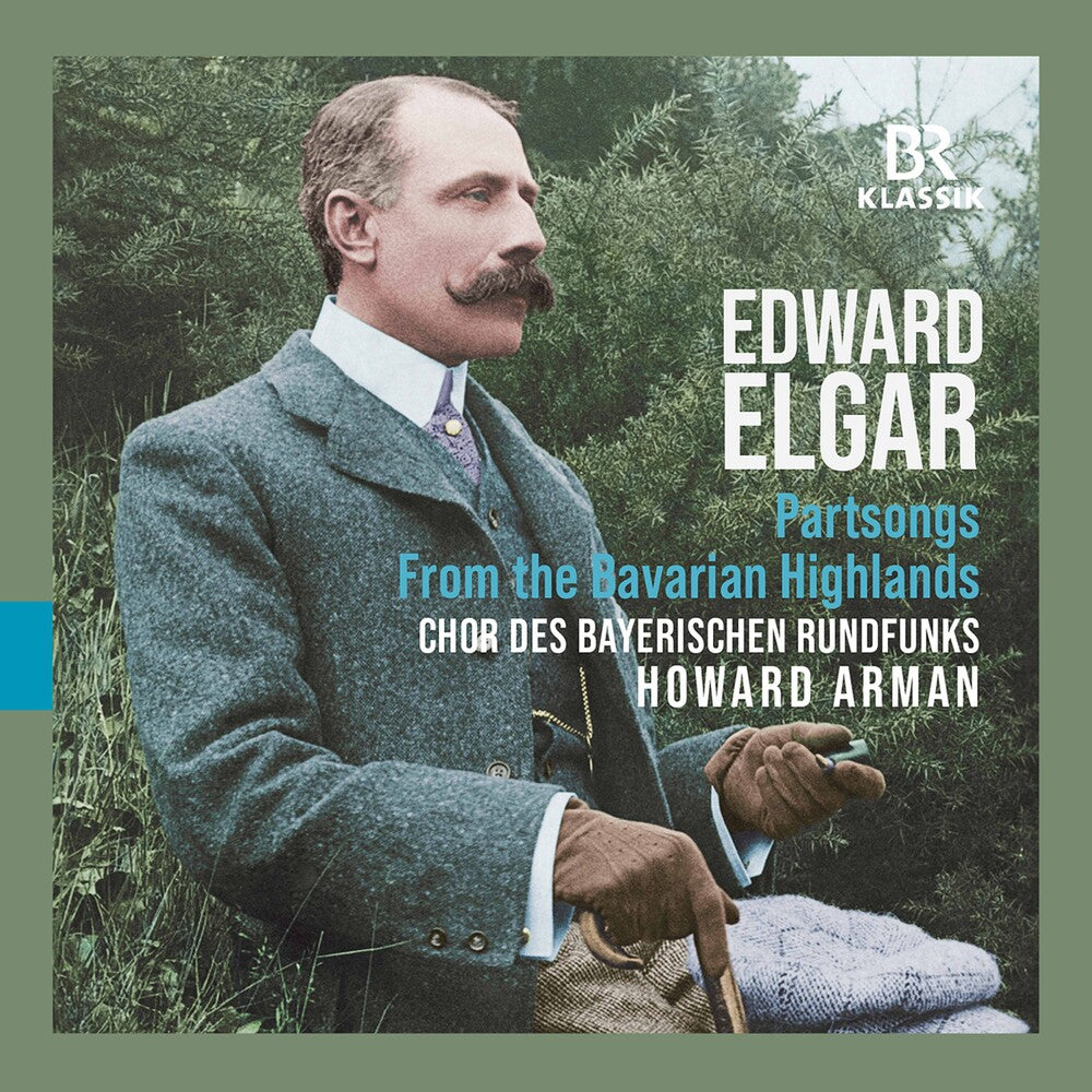 the album cover for Elgar / Arman - Partsongs