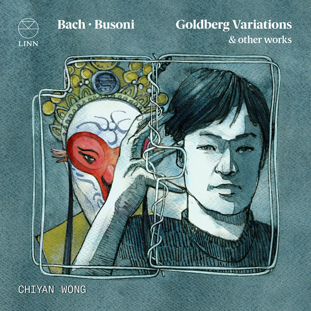 the album cover for Busoni / Wong - Goldberg Variations