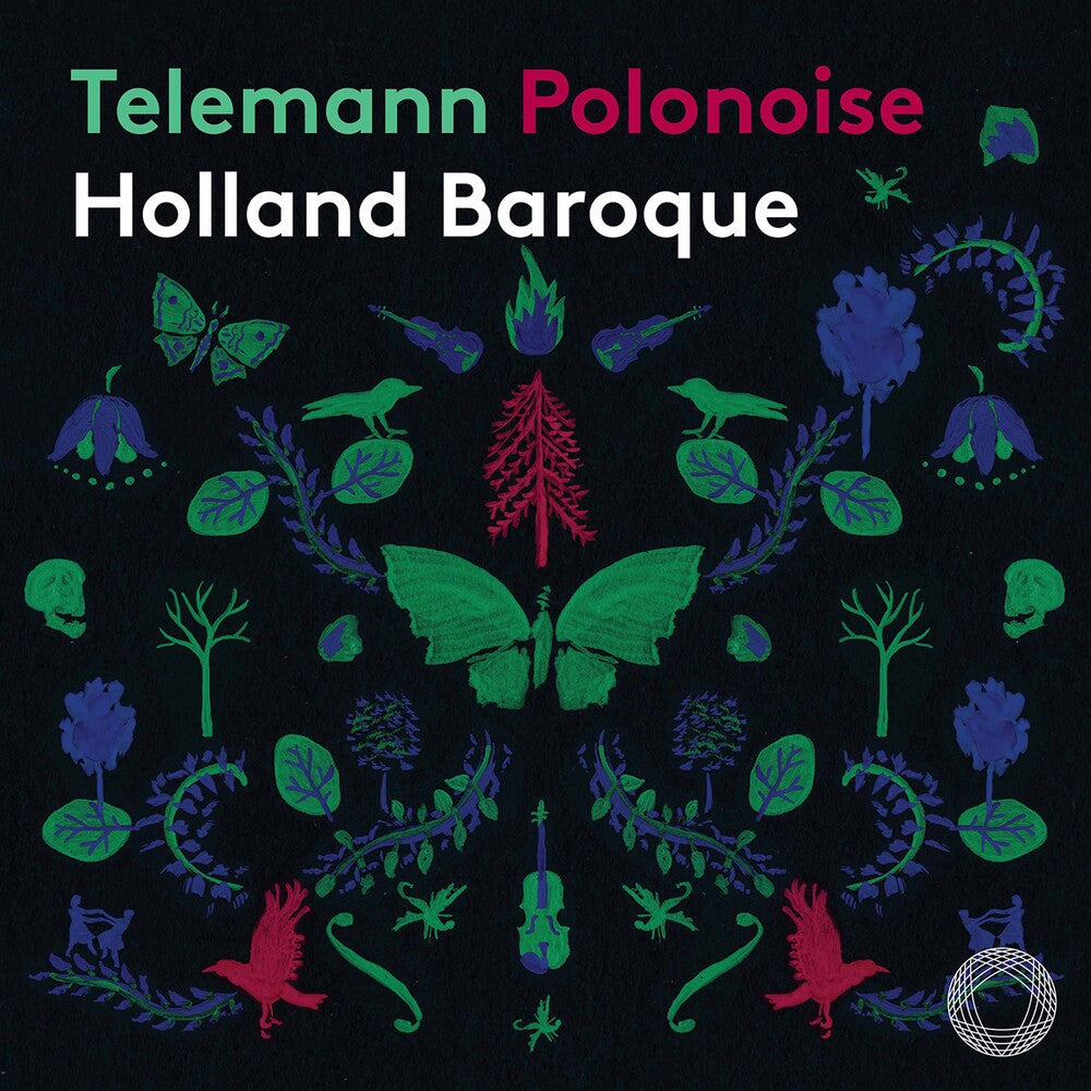 the album cover for Telemann / Holland Baroque / Nosky - Polonoise