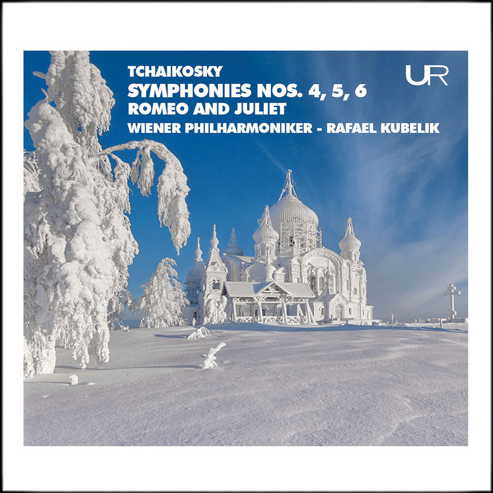 the album cover for Tchaikovsky / Kubelik / Wiener Philharmoniker - Symphonies 4 5 & 6