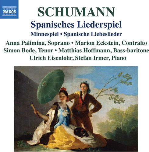 the album cover for Schumann / Palimina / Irmer - Spanisches Liederspiel