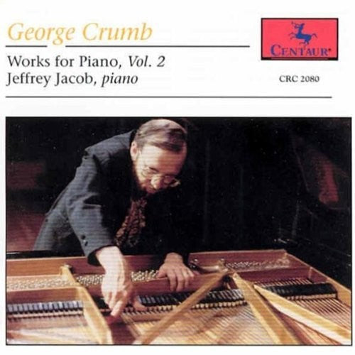 the album cover for George Crumb  / Jacob,Jeffrey - Makrokosmos Volume 2