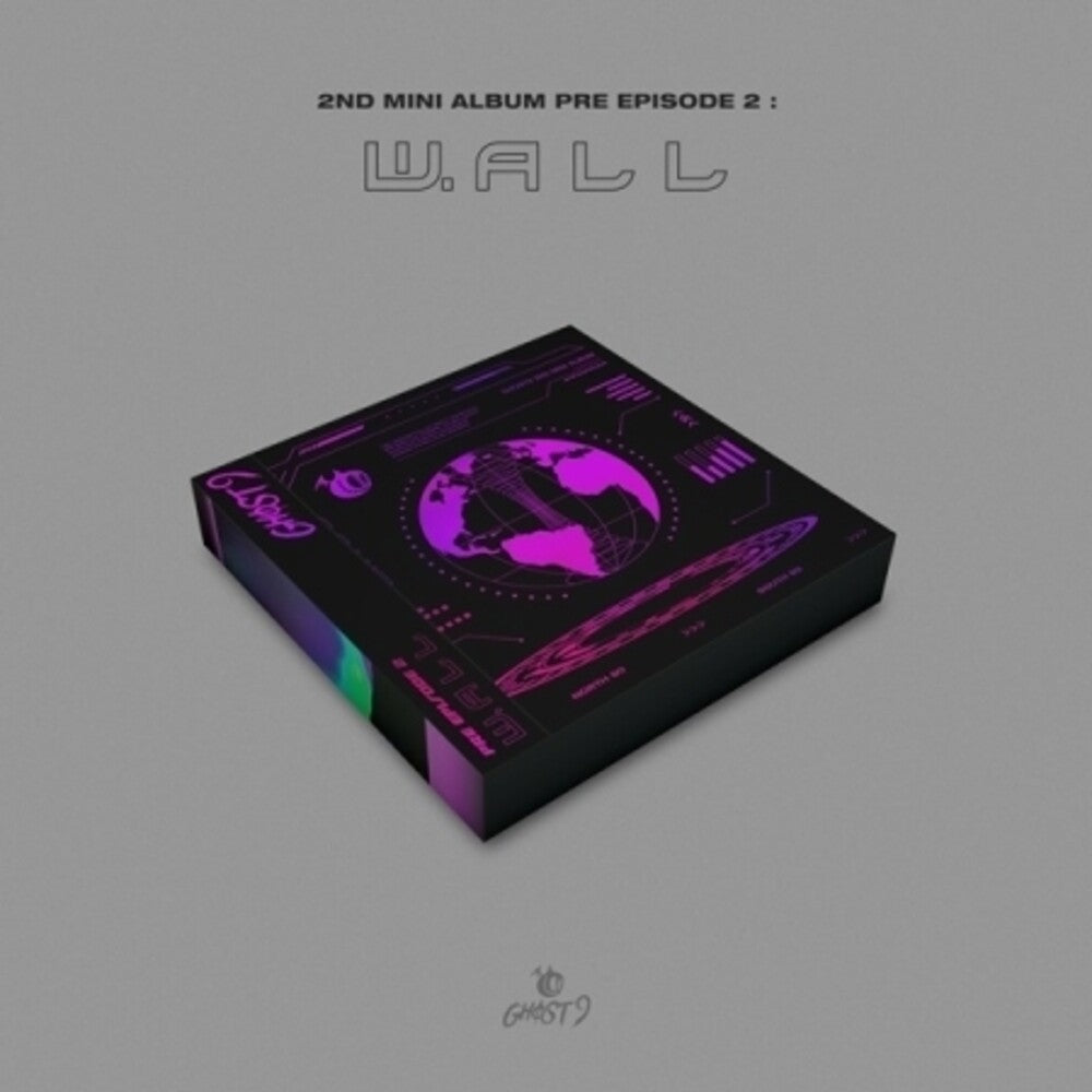 the album cover for Ghost9 - Pre Episode 2: W.All [With Booklet] (Phob) (Phot) (Asia)