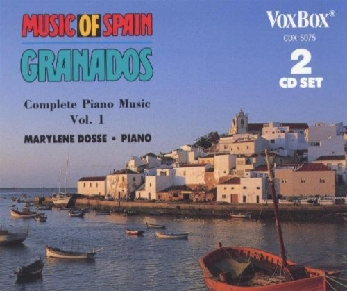 the album cover for MarylÃ¨ne Dosse - Complete Piano Music