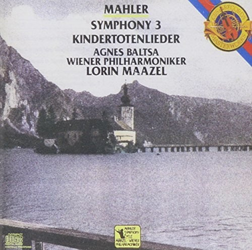 the album cover for Mahler / Baltsa / Vienna Phil Orch / Maazel - Sym No 3,Kindert