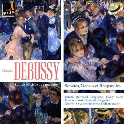 the album cover for Tatiana Samouil - Debussy: Sonates, Danses Et Rhapsodies