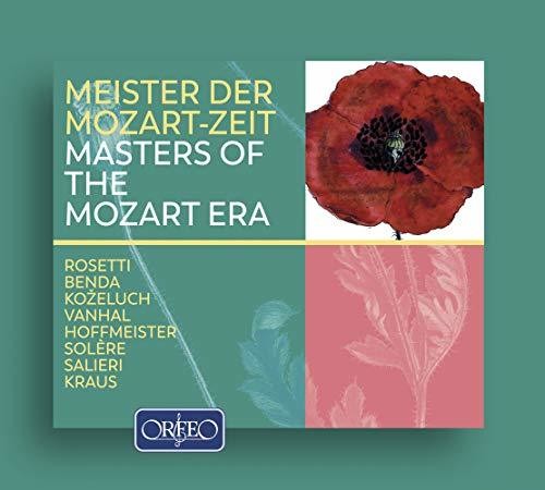 the album cover for Benda - Masters of the Mozart Era