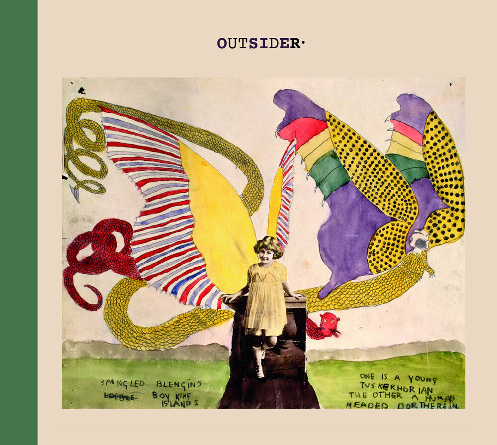 the album cover for Philippe Solal Cohen / Lindsay,Mike - Outsider [Digipak]